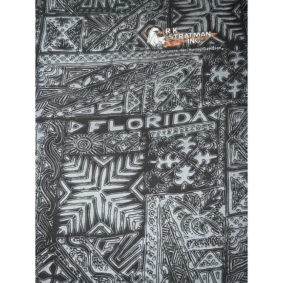 Vintage 90s graphic Harley Davidson Dealers Convention AOP RK Stratman T-Shirt - Picture 8 of 8